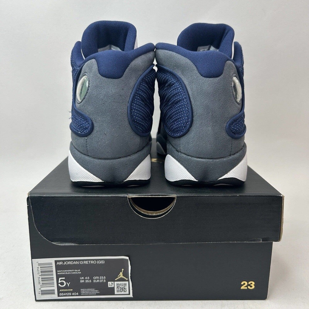 Nike Shoes Air Jordan 13 Retro GS “Navy Flint” 2023 - Picture 4 of 5